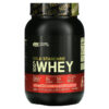 Thực phẩm chức năng Optimum Nutrition Gold Standard 100% Whey Strawberries & Cream 1.98 lb (899 g) 748927062038