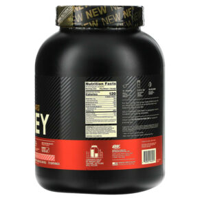 Thực phẩm bổ sung Optimum Nutrition Gold Standard 100% Whey Strawberries & Cream 4.99 lb (2.26 kg) 748927062045