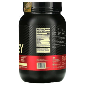 Thực phẩm bổ sung Optimum Nutrition Gold Standard 100% Whey Vanilla Ice Cream 2 lb (907 g) 748927028652