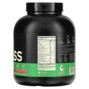 Thực phẩm bổ sung Optimum Nutrition Serious Mass High Protein Weight Gain Powder Strawberry 6 lb (2.72 kg) 748927023015