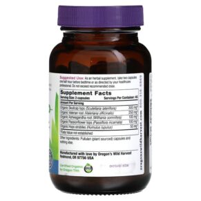 Thực phẩm bổ sung Oregons Wild Harvest Sleep Better 90 Vegan Capsules 706195004549