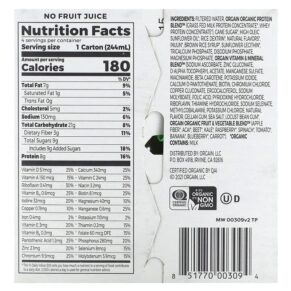 Thực phẩm bổ sung Orgain Kids Protein Organic Nutritional Shake Vanilla 4 Pack 8.25 fl oz (244 ml) Each 851770003094