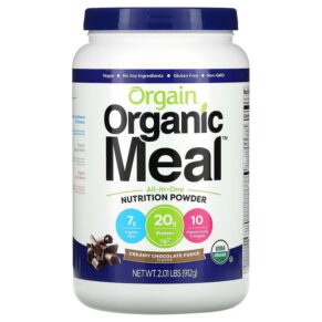 Thực phẩm chức năng Orgain Organic Meal All-In-One Nutrition Powder Creamy Chocolate Fudge 2.01 lbs (912 g) 851770003360