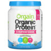 Thực phẩm chức năng Orgain Organic Protein & Superfoods Powder Plant Based Vanilla Bean 1.12 lb (510 g) 851770007351