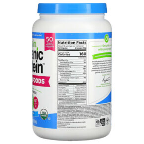 Thực phẩm bổ sung Orgain Organic Protein & Superfoods Powder Plant Based Vanilla Bean 2.02 lbs (918 g) 851770006859