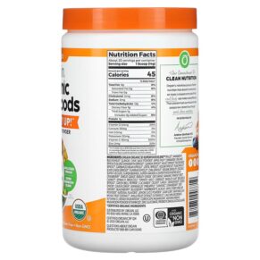 Thực phẩm bổ sung Orgain Plant-Based Organic Superfoods + Immunity Up Orange Tangerine 9.9 oz (280 g) 851770007719