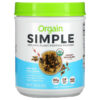 Orgain Simple Organic Plant Protein Powder Creamy Chocolate 1.25 lb (567 g) 5 Thực phẩm chức năng Orgain Simple Organic Plant Protein Powder Creamy Chocolate 1.25 lb (567 g) 851770007474
