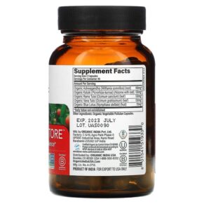 Thực phẩm bổ sung Organic India Energy Restore Daily Stamina & Resilience 90 Veg Caps 801541519330