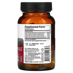 Thực phẩm bổ sung Organic India Essential Female Hormonal Balance 90 Veg Caps 801541519323