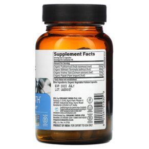 Organic India Full Breath Respiratory Support 90 Veg Caps 3 Thực phẩm bổ sung Organic India Full Breath Respiratory Support 90 Veg Caps 801541519309