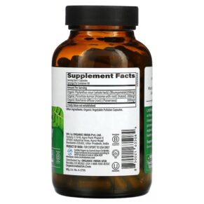 Thực phẩm bổ sung Organic India Liver Kidney 180 Veg Caps 850021635084