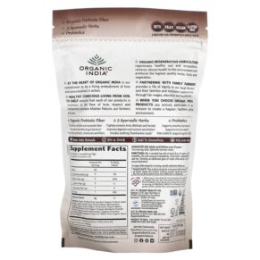 Thực phẩm bổ sung Organic India Psyllium Pre & Probiotic Fiber Cinnamon Spice 10 oz (283.5 g) 801541517268