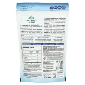 Thực phẩm bổ sung Organic India Psyllium Pre & Probiotic Fiber Original 10 oz (283.5 g) 801541517251