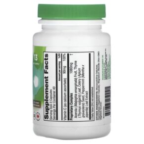 Thực phẩm bổ sung Organika Goutrin with Cherry Fruit Powder 120 Vegetarian Capsules 620365250041