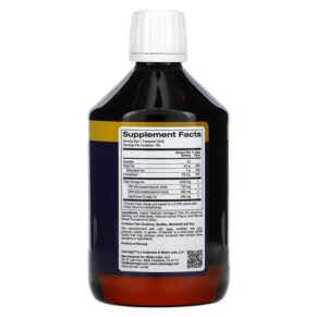 Thực phẩm bổ sung Oslomega Omega-3 Fish Oil Natural Lemon Flavor 1400 mg 16.9 fl oz (500 ml) 898220013890