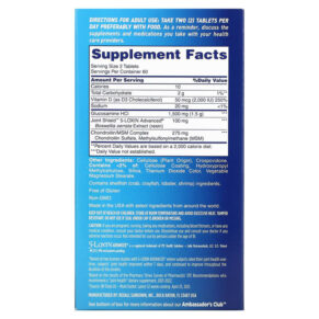 Thực phẩm bổ sung Osteo Bi-Flex Joint Health Triple Strength + Vitamin D 120 Coated Tablets 030768196080