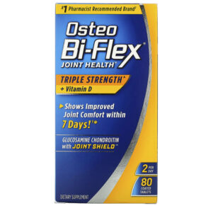 Thực phẩm chức năng Osteo Bi-Flex Joint Health Triple Strength + Vitamin D 80 Coated Tablets 030768196073