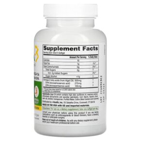 Thực phẩm bổ sung Ovega-3 Plant Based Omega-3 DHA + EPA 500 mg 90 Vegetarian Softgels 092961020210