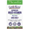 Thực phẩm chức năng Paradise Herbs Earth's Blend One Daily Superfood Multi-Vitamin No Iron 30 Vegetarian Capsules 601944778262