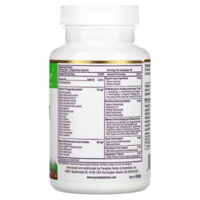 Thực phẩm bổ sung Paradise Herbs Earth's Blend Vitamin D3 5.000 IU 90 Vegetarian Capsules 601944778682