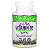 Thực phẩm chức năng Paradise Herbs Earth's Blend Vitamin D3 5.000 IU 90 Vegetarian Capsules 601944778682