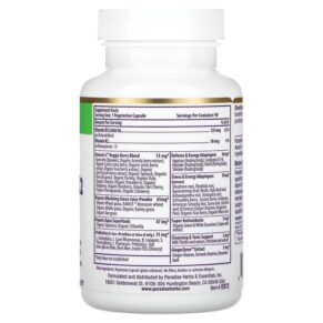 Thực phẩm bổ sung Paradise Herbs Earth's Blend Vitamin D3 + K2 5.000 IU 90 Vegetarian Capsules 601944778729