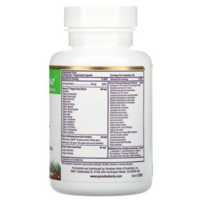Thực phẩm bổ sung Paradise Herbs Earth's Blend Zinc Picolinate 90 Vegetarian Capsules 601944778910