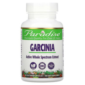 Thực phẩm chức năng Paradise Herbs Garcinia 60 Vegetarian Capsules 601944778392