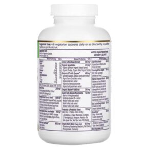Thực phẩm bổ sung Paradise Herbs Slimming Greens 120 Vegetarian Capsules 601944778743