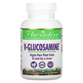 Thực phẩm chức năng Paradise Herbs V-Glucosamine 120 Vegetarian Capsules 601944777692