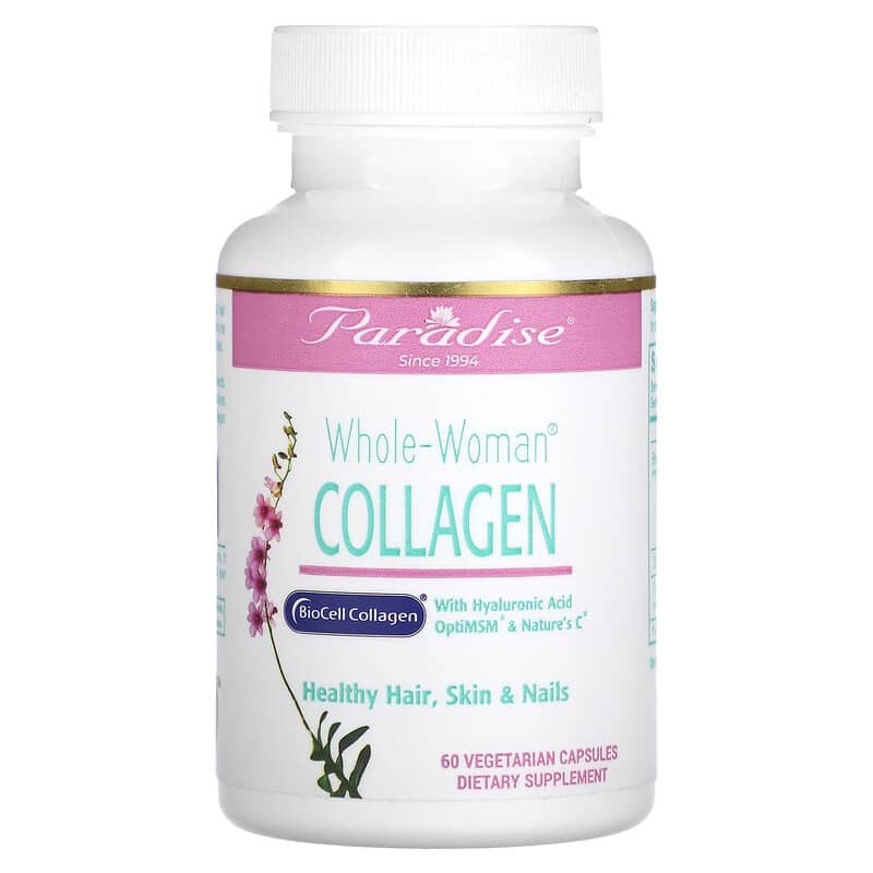 Paradise Herbs Whole-Woman Collagen 60 Vegetarian Capsules 8 Thực phẩm chức năng Paradise Herbs Whole-Woman Collagen 60 Vegetarian Capsules 601944779047