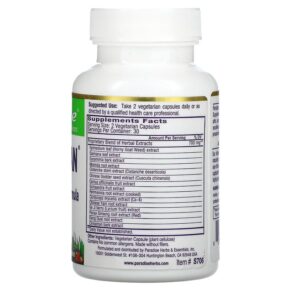 Thực phẩm bổ sung Paradise Herbs Whole Woman Women's Libido Vitality Formula 60 Vegetarian Capsules 601944777067