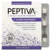 Thực phẩm chức năng Peptiva Clinically Validated Probiotics + Sleep Support 30 Vegetarian Capsules 855710002512
