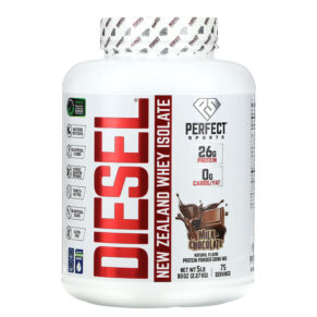 Thực phẩm chức năng Perfect Sports Diesel New Zealand Whey Isolate Milk Chocolate 5 lbs (2.27 kg) 699097710888
