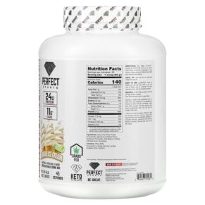 Thực phẩm bổ sung Perfect Sports Ultra Fuel Grass-Fed Whey Protein Vanilla Ice Cream 4 lb (1.82 kg) 699097755889