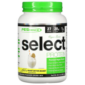 Thực phẩm chức năng PEScience Vegan Series Select Protein Peanut Butter Delight 29.5 oz (837 g) 040232426520