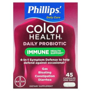 Thực phẩm chức năng Phillips Colon Health Daily Probiotic 45 Capsules 312843543508