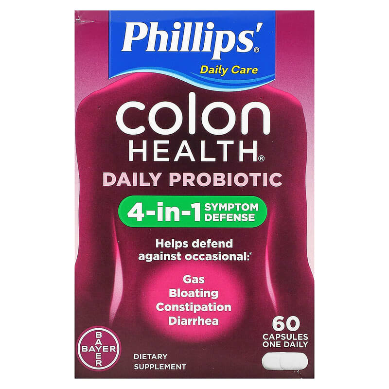 Phillips Colon Health Daily Probiotic 60 Capsules 8 Thực phẩm chức năng Phillips Colon Health Daily Probiotic 60 Capsules 312843541207