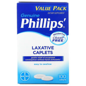 Thực phẩm chức năng Phillips Laxative Caplets 100 Caplets 312843526754