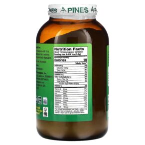 Thực phẩm bổ sung Pines International Wheat Grass Powder 24 oz (680 g) 043952000414
