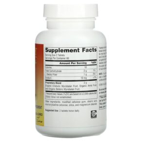 Thực phẩm bổ sung Planetary Herbals Ayurvedics Triphala Gold 1.000 mg 120 Tablets 021078106333