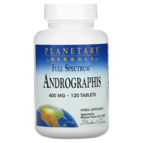 Thực phẩm chức năng Planetary Herbals Full Spectrum Andrographis 400 mg 120 Tablets 021078104889