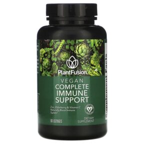 Thực phẩm chức năng PlantFusion Vegan Complete Immune Support 60 Lozenges 840052400560
