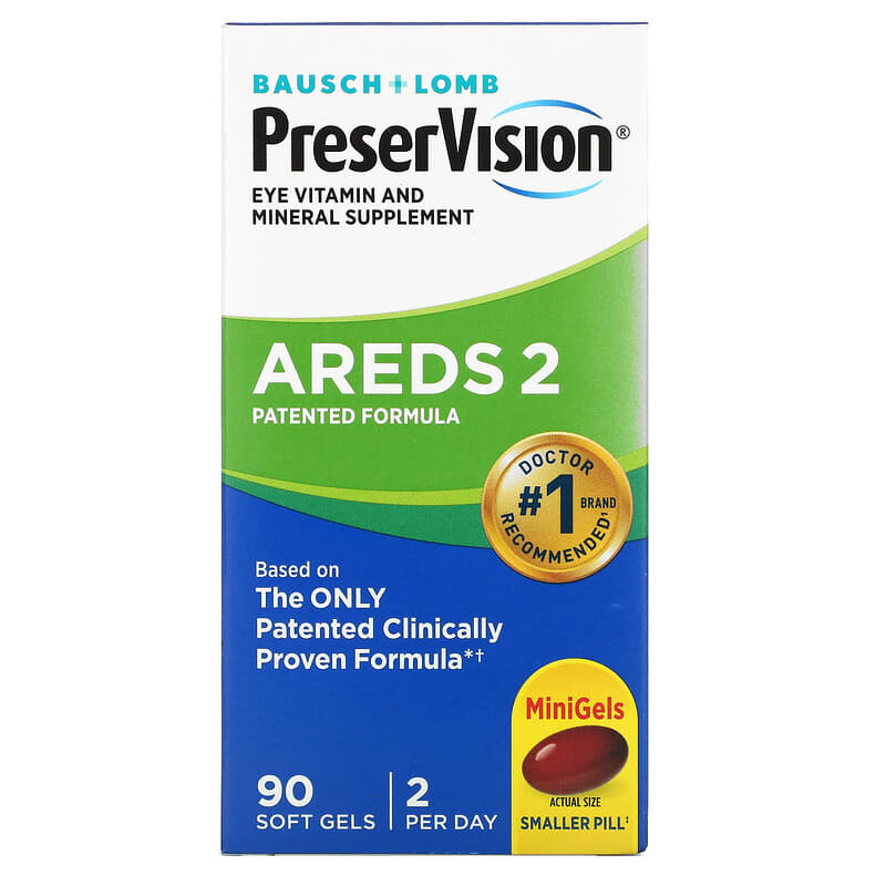 PreserVision AREDS 2 Formula 90 Soft Gels 8 Thực phẩm chức năng PreserVision AREDS 2 Formula 90 Soft Gels 324208697900