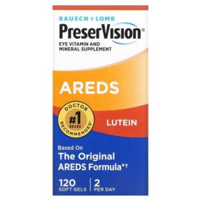 Thực phẩm chức năng PreserVision AREDS Lutein 120 Soft Gels 324208632116