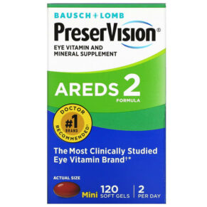 Thực phẩm chức năng PreserVision Eye Vitamin and Mineral Supplement 120 Mini Soft Gels 324208697627