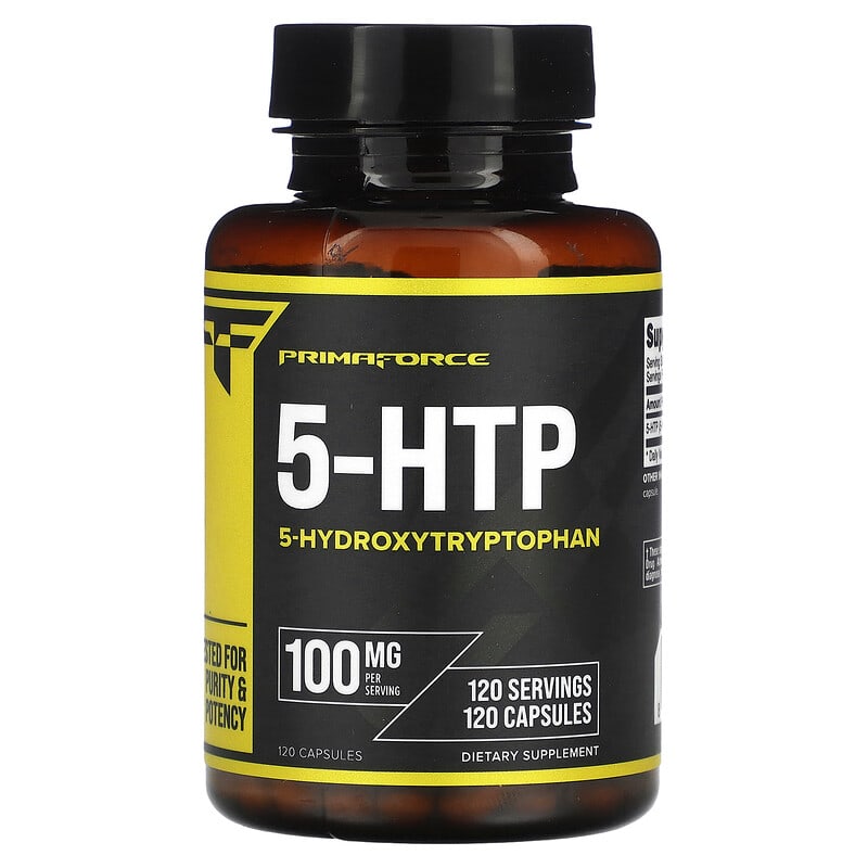 Primaforce 5-HTP 100 mg 120 Capsules 8 Thực phẩm chức năng Primaforce 5-HTP 100 mg 120 Capsules 811445020979
