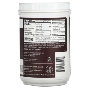 Thực phẩm bổ sung Primal Kitchen Collagen Keto Latte Chai Tea 8.55 oz (242.4 g) 850004639290