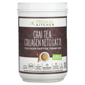 Thực phẩm chức năng Primal Kitchen Collagen Keto Latte Chai Tea 8.55 oz (242.4 g) 850004639290
