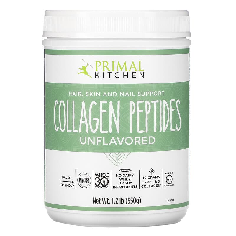 Primal Kitchen Collagen Peptides Unflavored 1.2 lb (550 g) 8 Thực phẩm chức năng Primal Kitchen Collagen Peptides Unflavored 1.2 lb (550 g) 856769006681